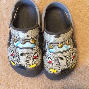 Crocs Kids Size 10 Monster Truck Theme